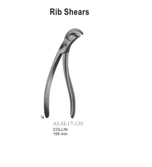 Collin rib shears